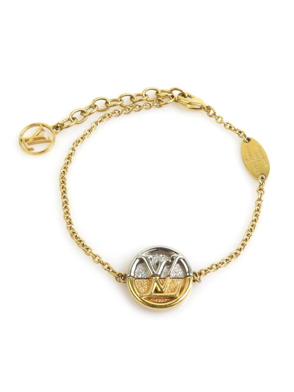 Auth Louis Vuitton Bracelet Gold / #378079L28B